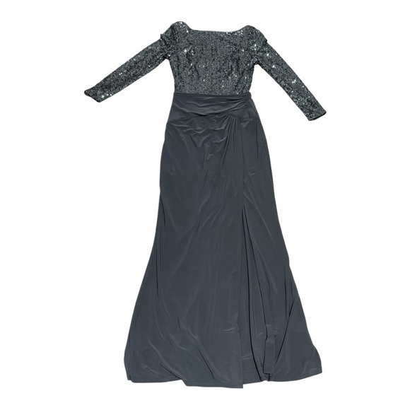 Ralph Lauren Evening Sequined Formal Dress Gown Size 2 - Picture 6 of 12